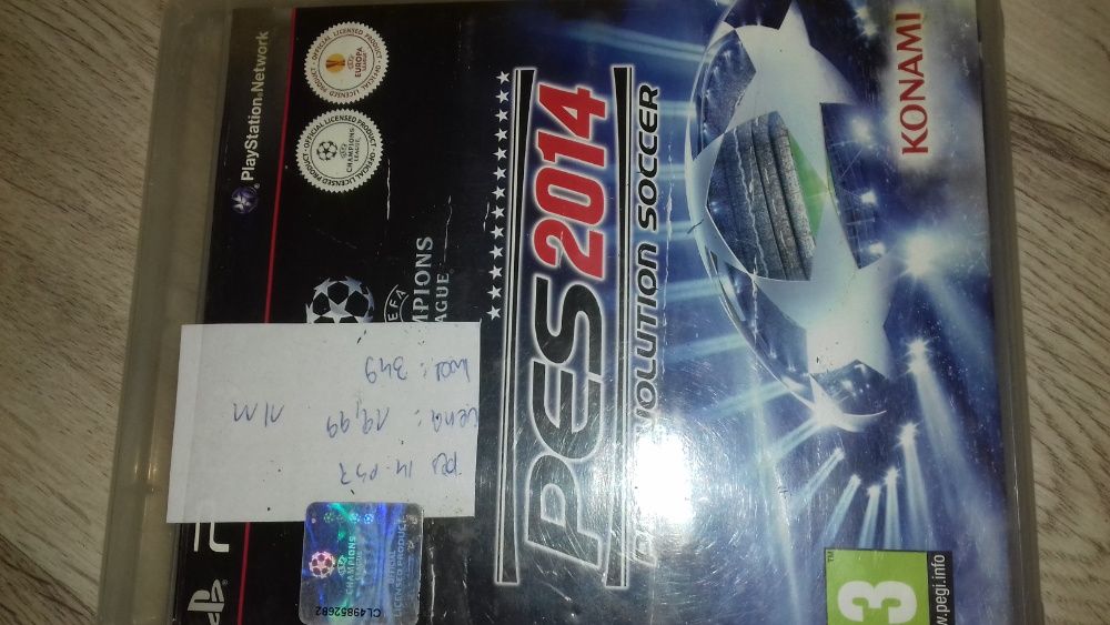 PES 14 PS3, pro evolution soccer 14 ps3, sklep tychy, wymiana