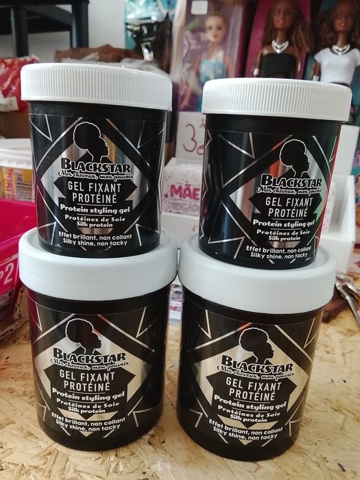 Gel castanho para cabelo