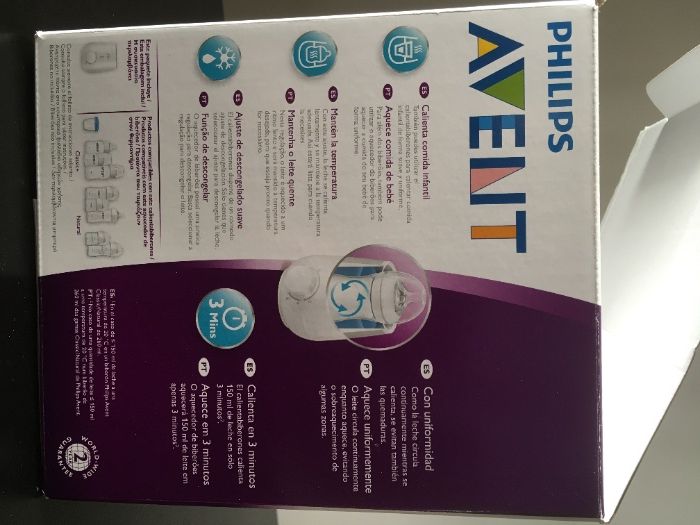 Aquecedor de Biberões e Comida PHILIPS AVENT SCF355/00
