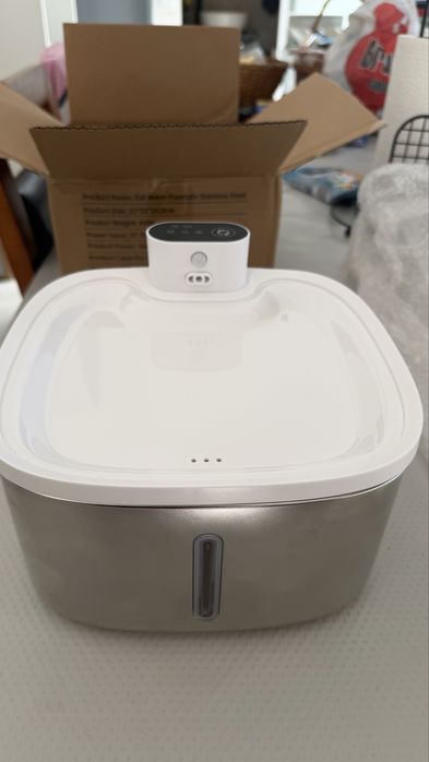 Fonte de Água Automática para Pets (3.5L) COR BRANCA