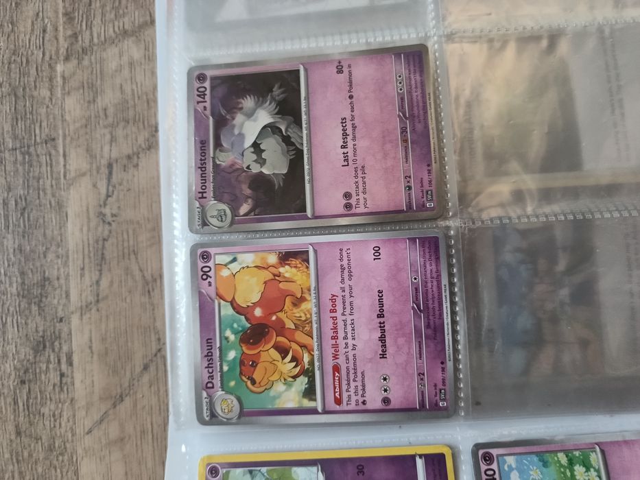 Karty pokemon seria psychiczna 11 sztuk