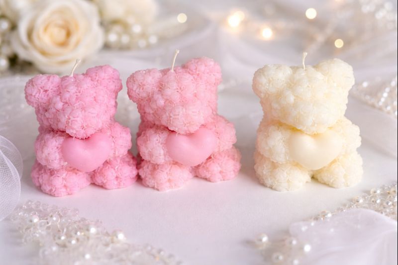 Świeczka sojowa Podziękowania dla gości Prezent Urodziny Chrzest Komun