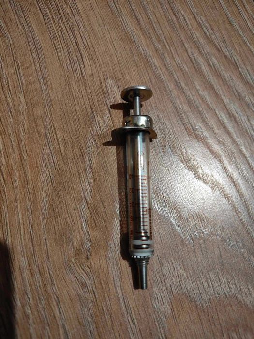 Strzykawka Szklana 1 cm³ 1 ml