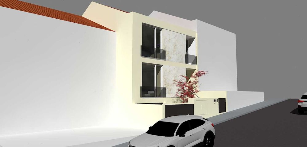 Terreno com projeto aprovado em Vilar do Paraíso