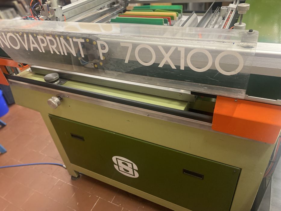 Maquina serigrafia semi-automatica Novaprint P70x100