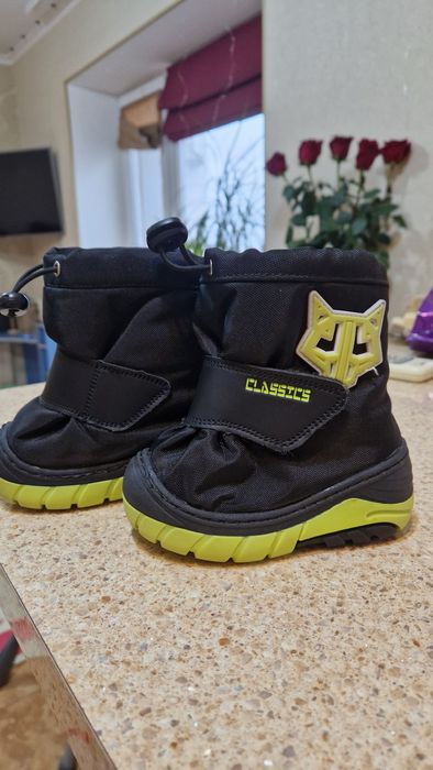 Чоботи, сапоги, дутики дитячі 20 розмір, 12.5см