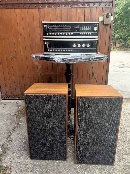 Kleopatra Unitra Diora zestaw tuner TST-102 i wzmacniacz WST-102 + kolumny