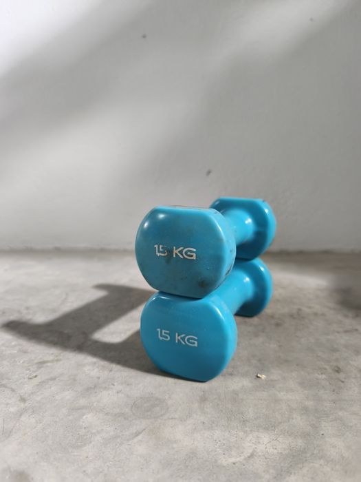 Conjunto de 2 Halteres Domyos (2 x 1,5 KG)