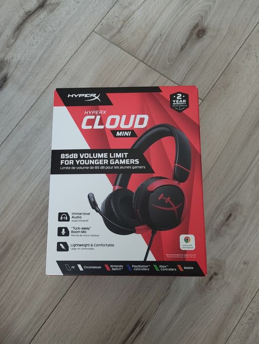Słuchawki HyperX Cloud Mini Nowe