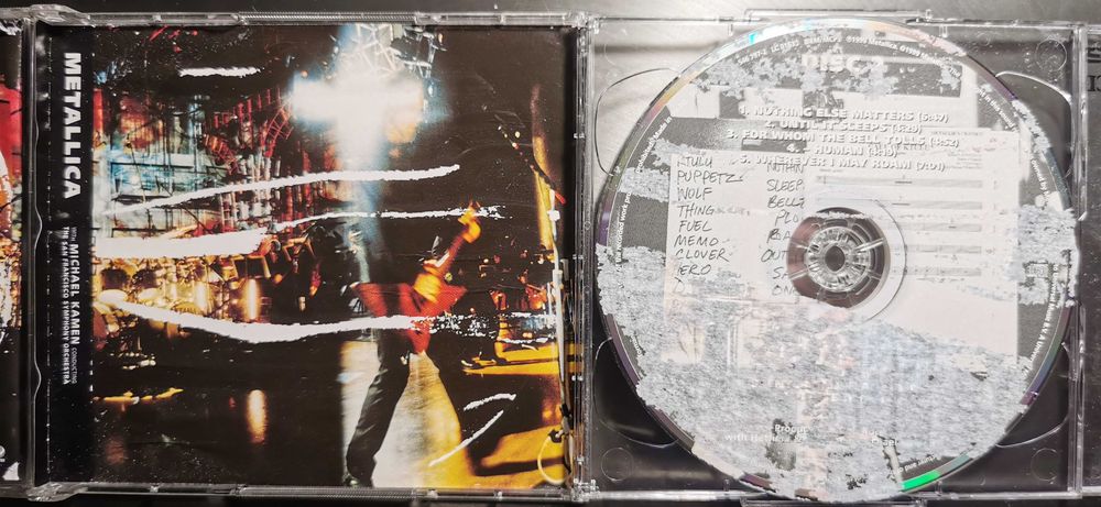 CD Metallica - S&M po zalaniu