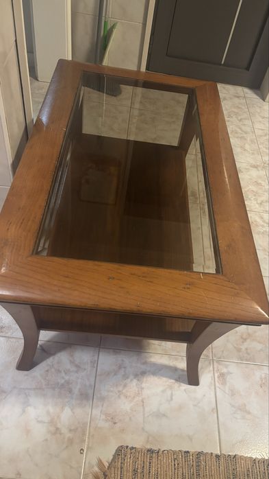Mesa de centro de madeira