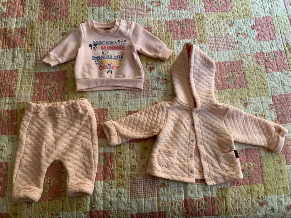 conjuntos roupa menina 0-3M