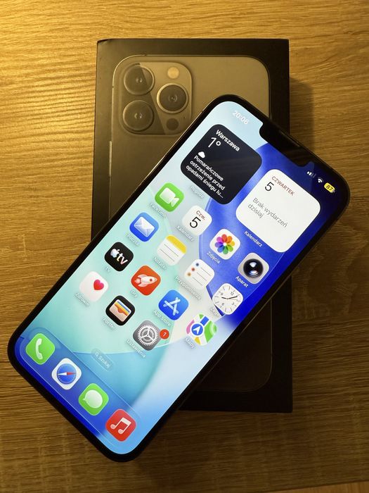 Iphone 13 PRO MAX 128 gb graphite świetny stan + etui