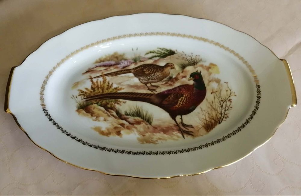 Serviço de porcelana francesa de 14 peças