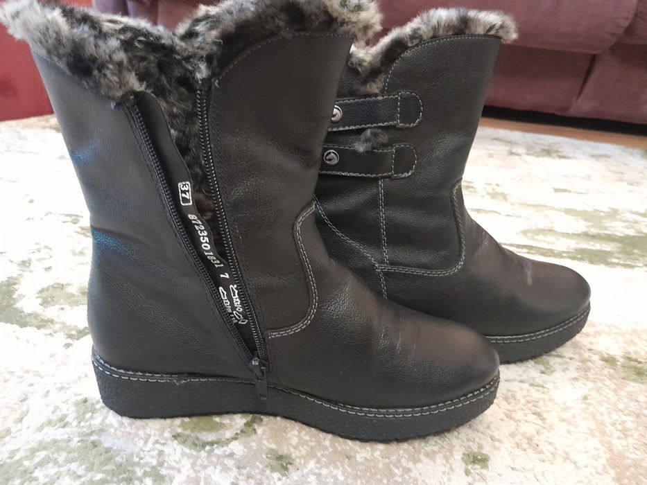 Продам шкіряні чоботи Remonte р.37