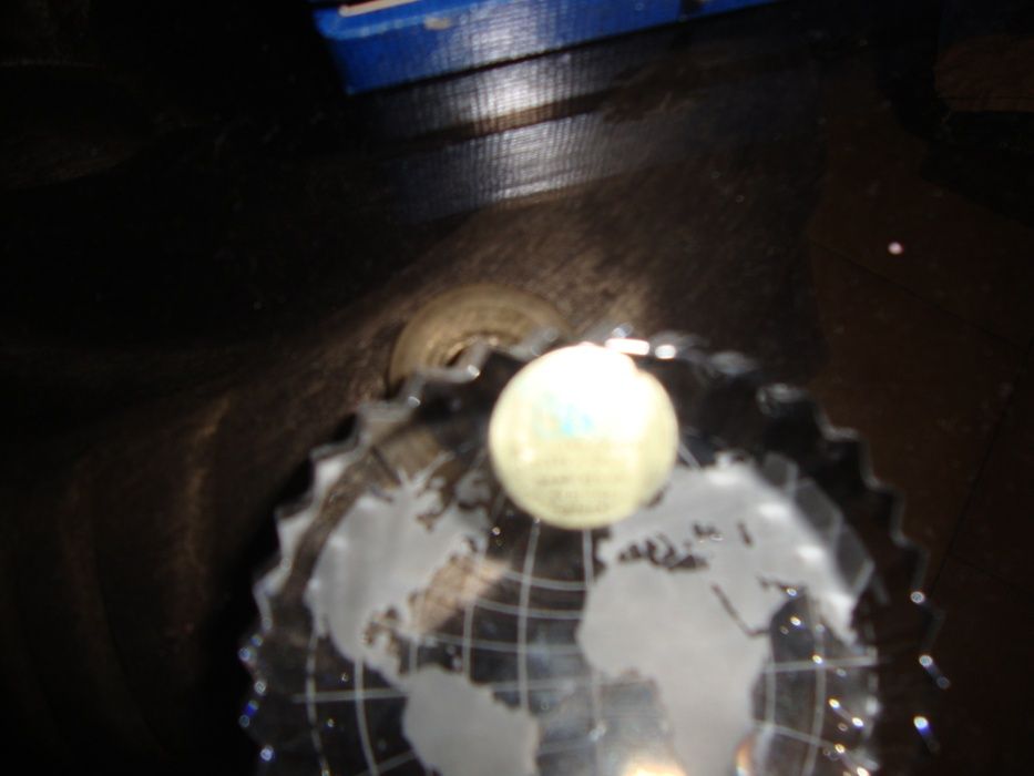 Cristal da TAP em caixa