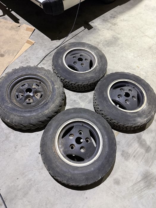 6 Rodas completas com porcas Range rover classic