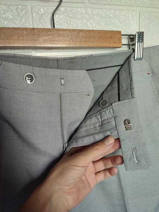 шерстяные брюки шерсть + шёлк от Giotelli / наш 46-48рр