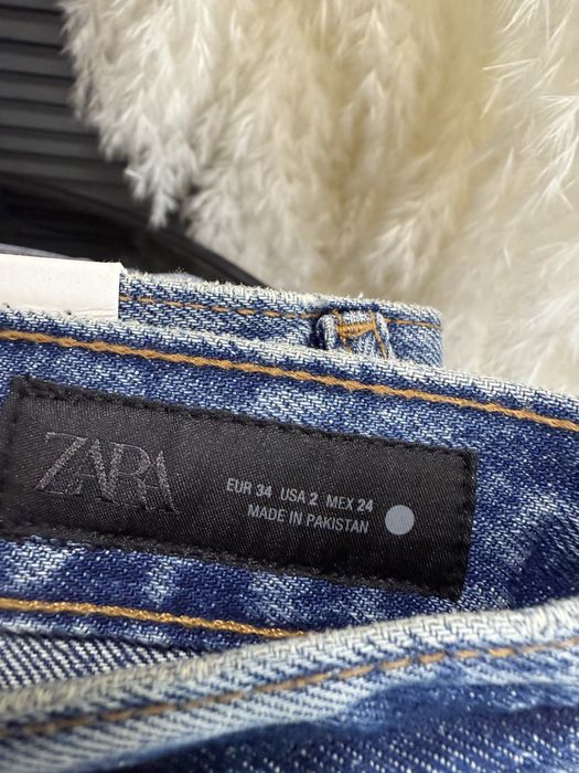 Джинси ZARA straight fit 34,36,38  оригінал