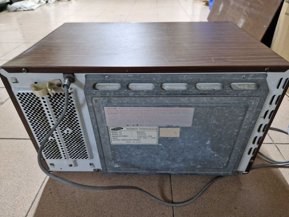 Micro Ondas Samsung MG5920T - Avariado