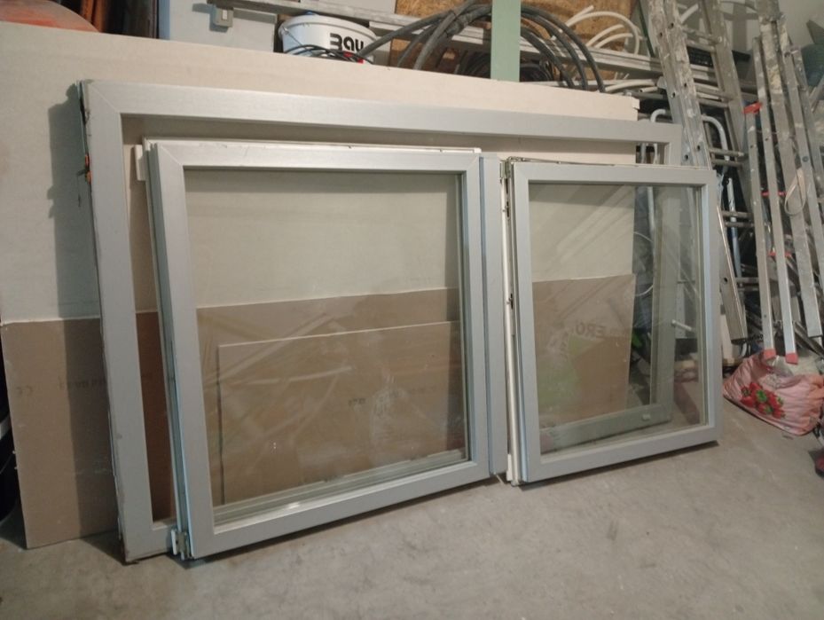 Janela pvc com vidro duplo