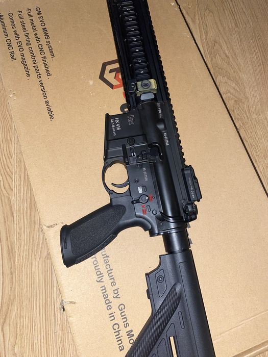 Airsoft HK416A5 MWS guns modify