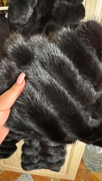 Шуба норковая кускавая