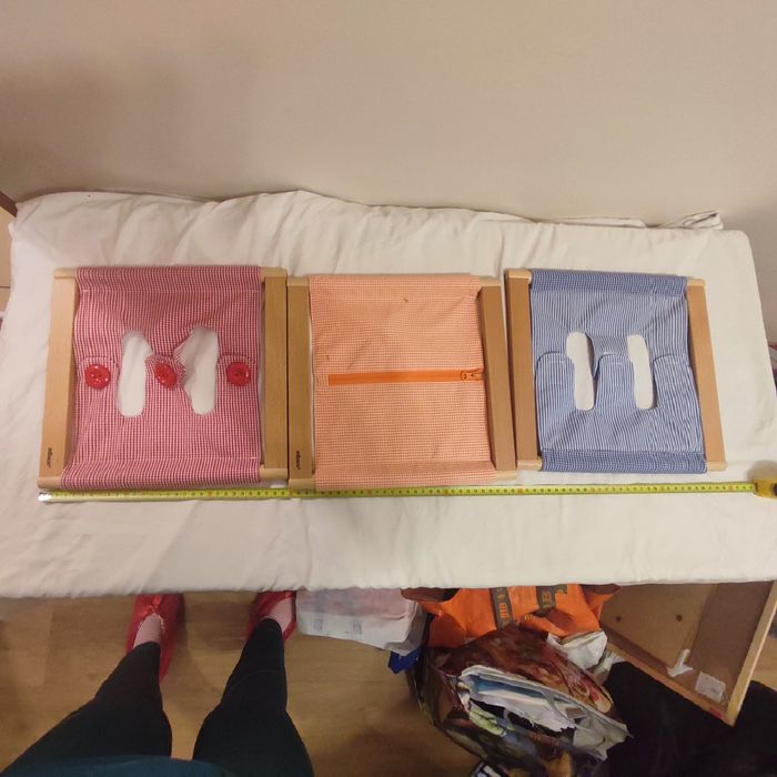 Trzy sztuki nauka zapinania montessori nowe