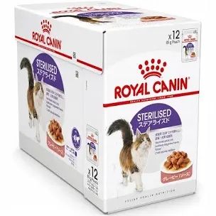 -90zl taniej - Zestaw Royal Canin Sterilised: 2kg sucha karma dla kota + 12 saszetek - NOWE