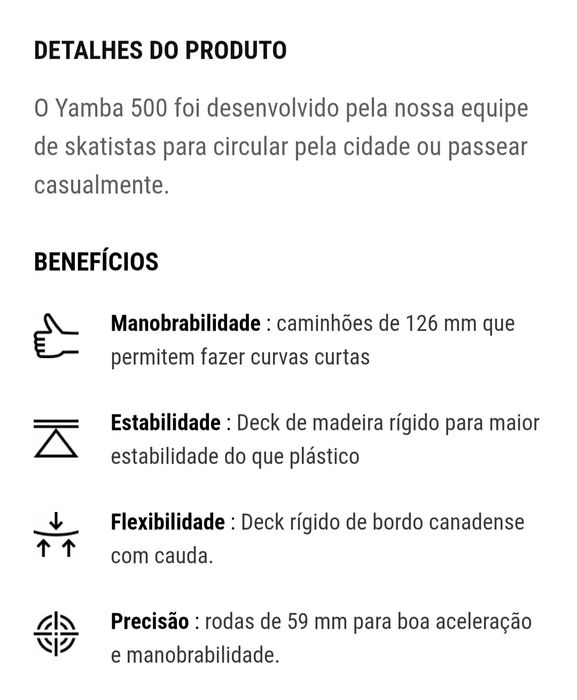 Skate Yamba 500 Decathlon