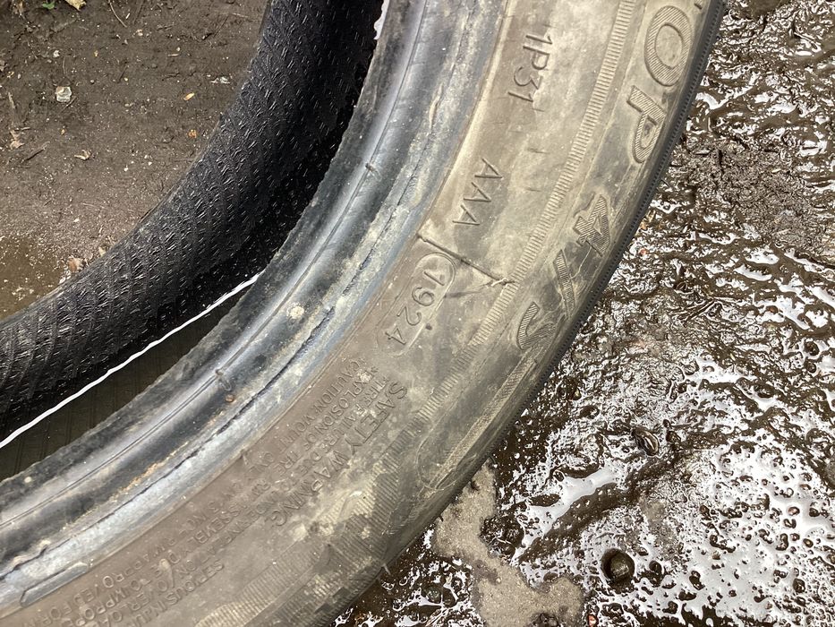 COMPSAL 155/70r13 2szt opony całoroczne wielosezonowe 6.7mm 2024r