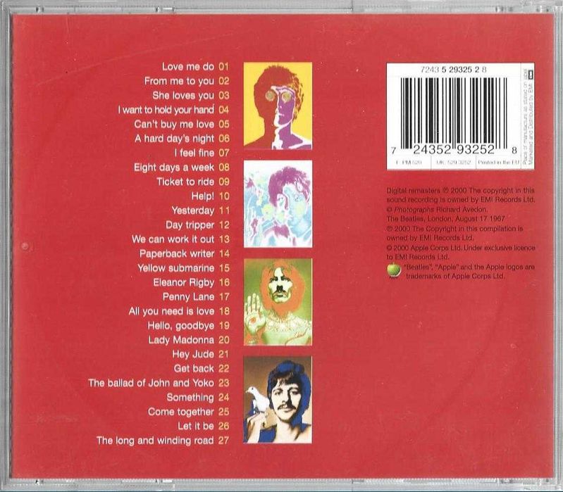 Beatles - - - - - 1 - - - - - CD430718258565632001