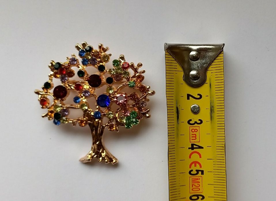 Broszka Drzewko owocowe