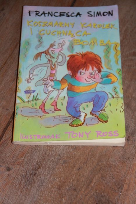 książka Koszmary Karolek i cuchnąca bomba - Francesca Simon