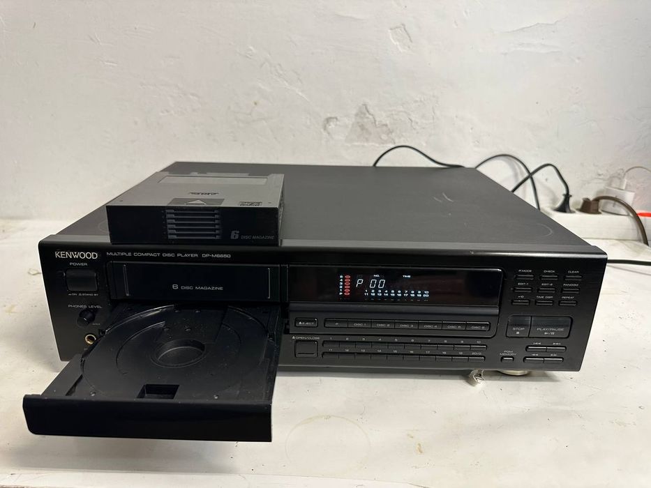 Odtwarzacz CD Kenwood DP-M6650 | CD Changer 6+1 | 1-bit DAC | Hi-Fi | Made in Japan