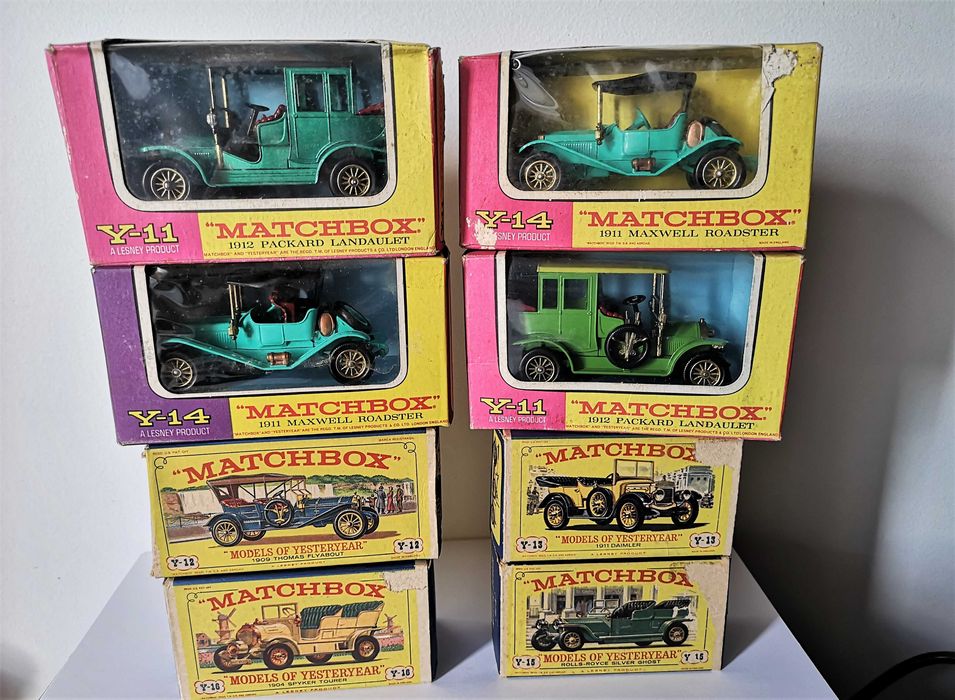 6 MATCHBOX Yesteryear - Miniatures