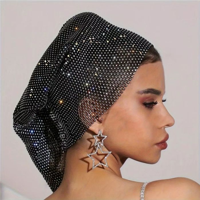 Косынка сетка из страз