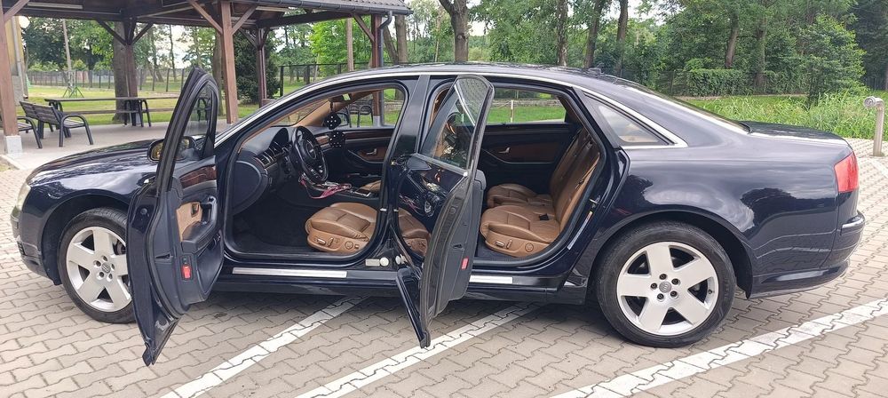 Audi A8 Audi A8 D3 Long 4.2 V8 LPG Webasto,  kpl kół zimowych
