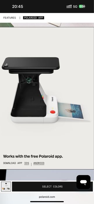 Polaroid Lab - Impressora Polaroid