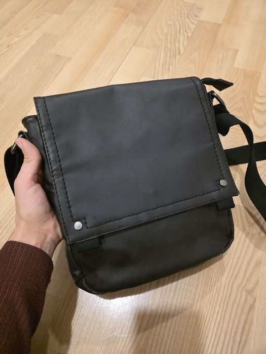 Męska duża torba listonoszka NOWA Lanetti