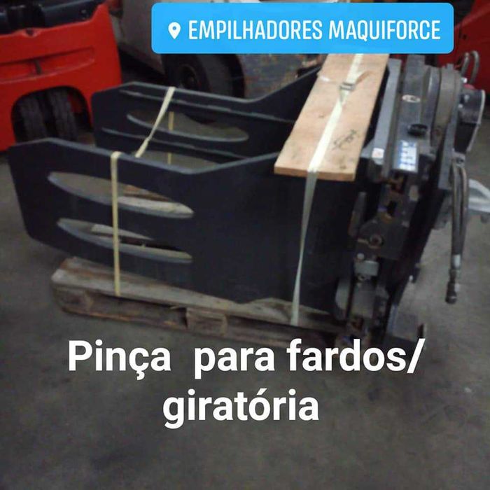 Pinça para fardos rotativa Como Nova