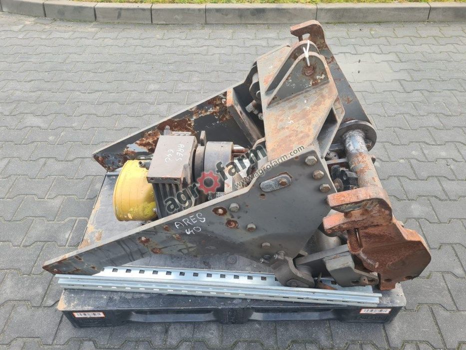 TUZ, przedni podnośnik, WOM, ARES 640 RZ