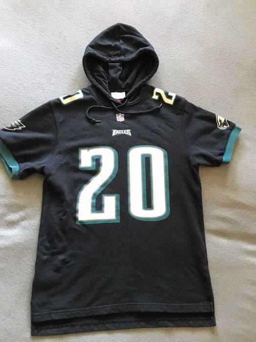 Худи с коротким рукавом Mitchell & Ness Philadelphia Eagles-Brian Dawkins, размер М. NFL