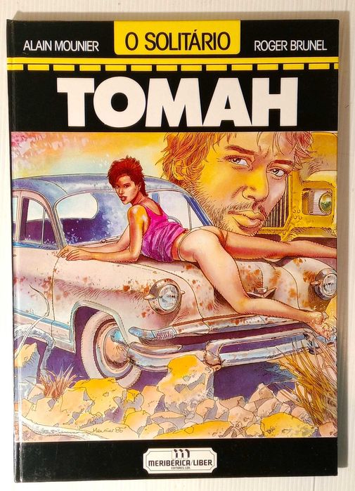 Livro BD O Solitário Tomah