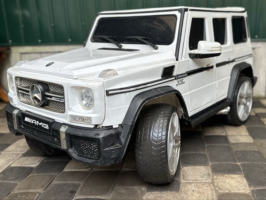 Дитячий електромобіль Mercedes-Benz G63 AMG Кубик