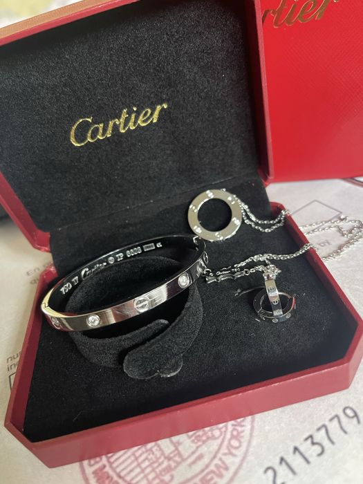 Bransolerka w stylu Cartier Love