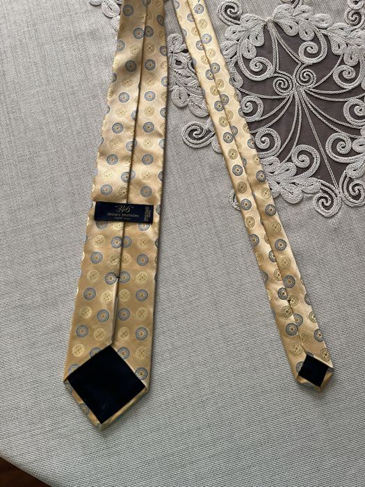 Шовкова краватка Brooks Brothers "346" — Оригінал, нова з біркою