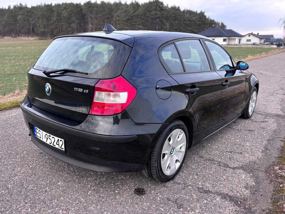 BMW 118d 2.0 diesel 122KM oryg. bez DPF-Doinwesowana-2x komplety kół