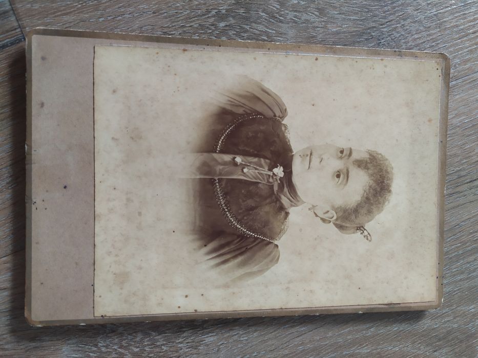 Fotos antigas em cartão