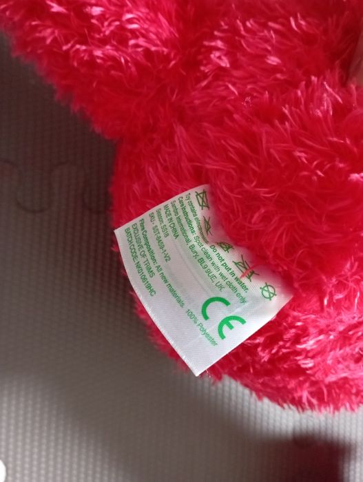 Elmo Tickle Me Sesame Street ulica sezamkowa interaktywny